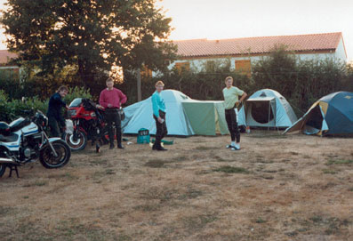 bernachtungsplatz in Poitiers