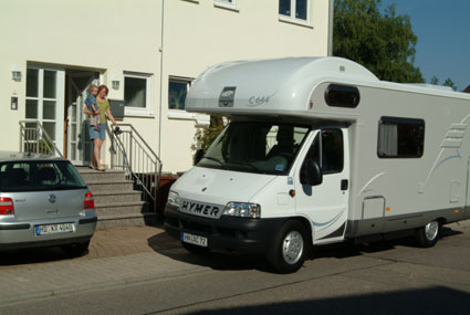Abfahrt in Dielheim