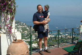 Blick ber Capri -Marina Grande-